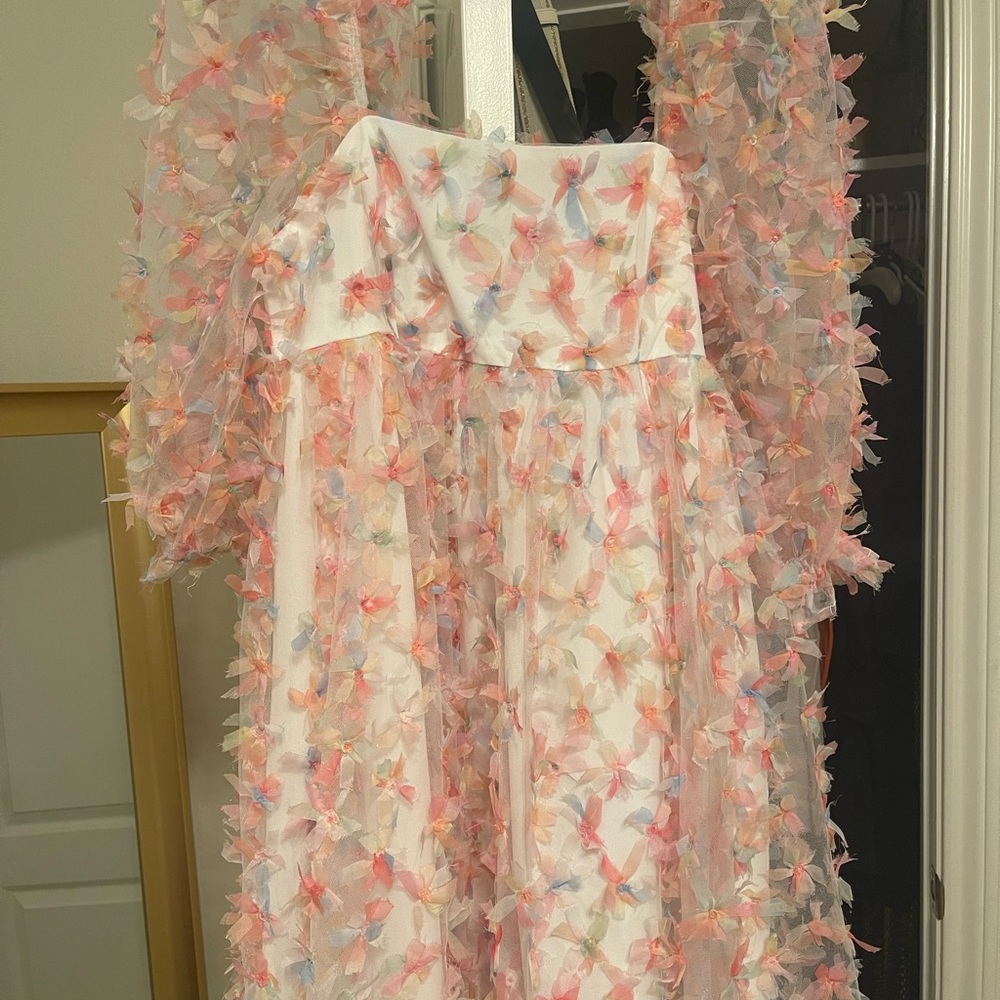 Multi colored Baby doll dress